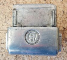 Original SNCF Aschenbecher aus Aluminium mit Aufhängung