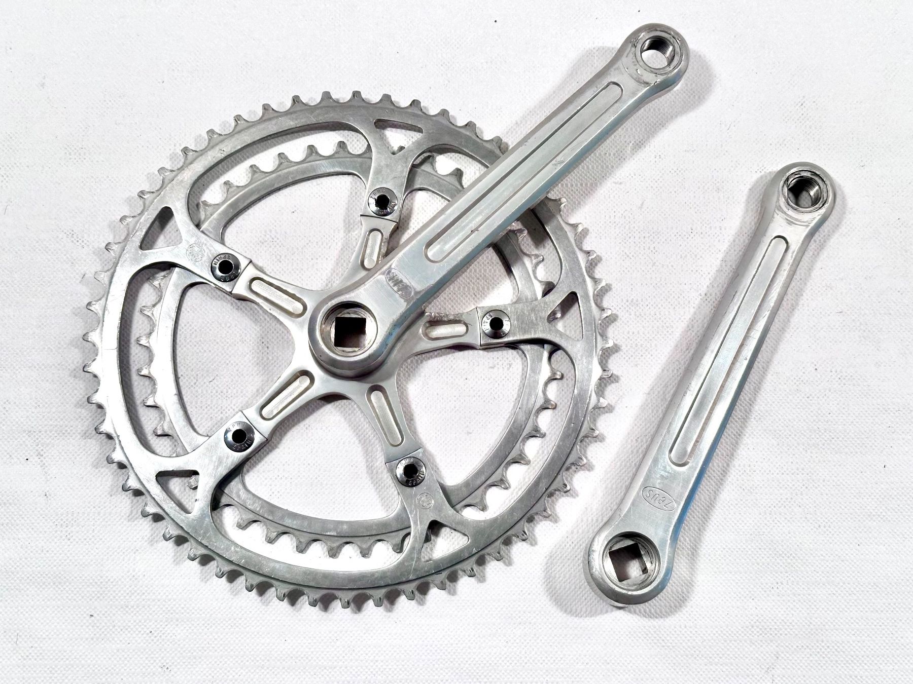 Ersatzteile: ZEUS Crankset Kurbel 170mm 52/42 – Gebraucht aus Luzern von bikeandbeltcom
