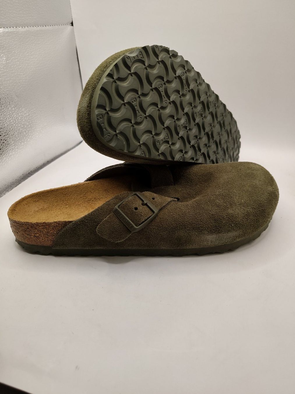 Birkenstock Scarpe da uomo: Birkenstock - Boston Thyme Gr. 41 – Nuovo e nell'imballaggio originale da Dällikon venduto da Retouren_Resale