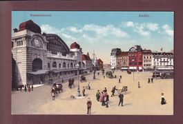 BASEL - Bundesbahnhof - 1922