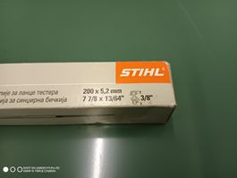 Stihl Sägekettenfeilen 200 x 5.2 mm 12 Stück neu