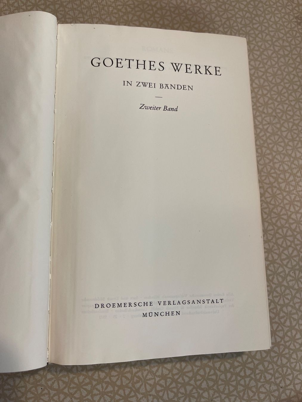 Bücher: 2 Bücher - Goethe Werke – Gebraucht aus Urnäsch von pas_5r9c 5