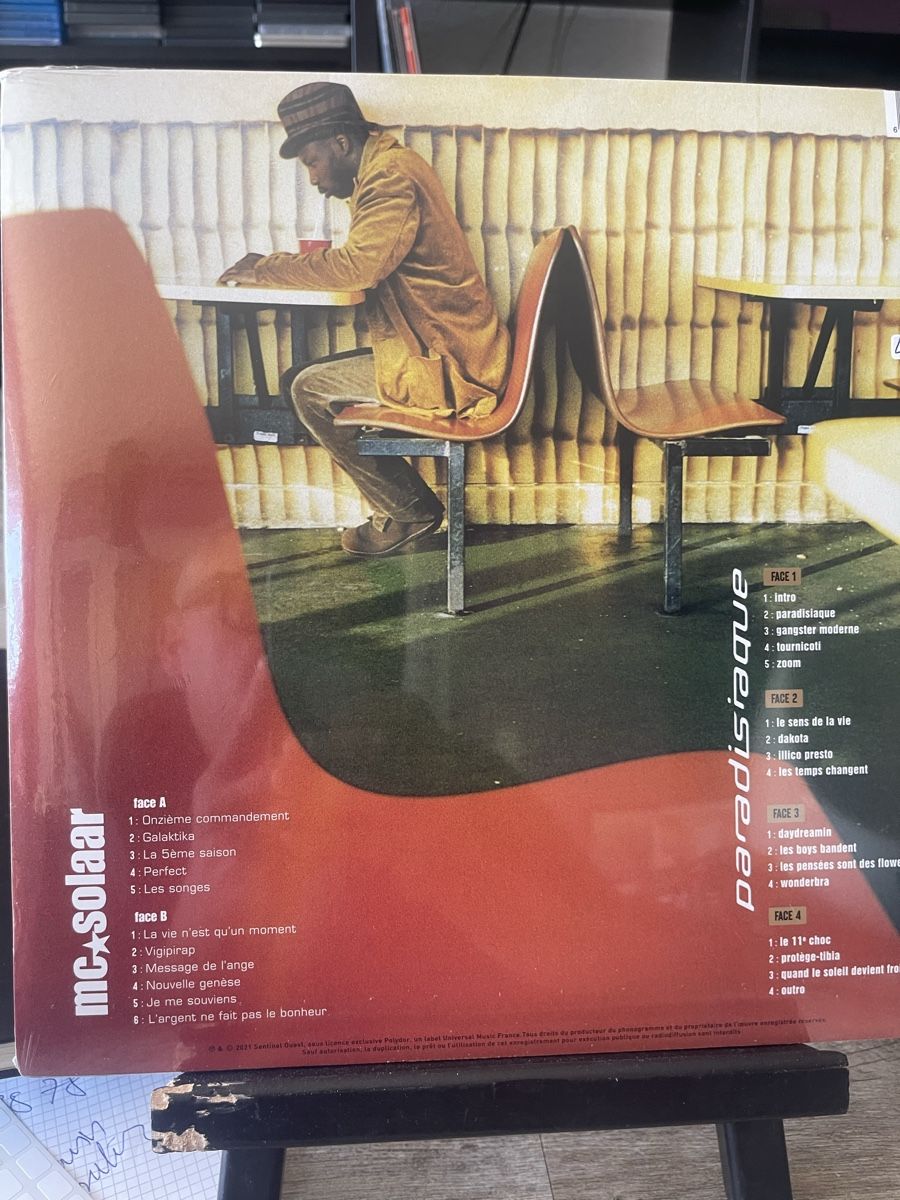 Dischi in vinile: Mc Solaar / Paradisiaque  – Nuovo e nell'imballaggio originale da Dagmersellen venduto da stonefinger 1