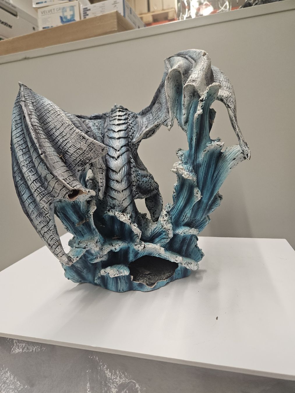 Figuren: Rearing Blue Drache 35cm – Gebraucht aus Dielsdorf von Kenan997 1