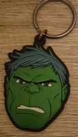 Porte-clés Hulk visage dessin animé Neuf