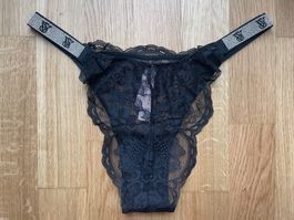 Victoria’s Secret Shine Stripe Lace Brazilian Panty M NEW