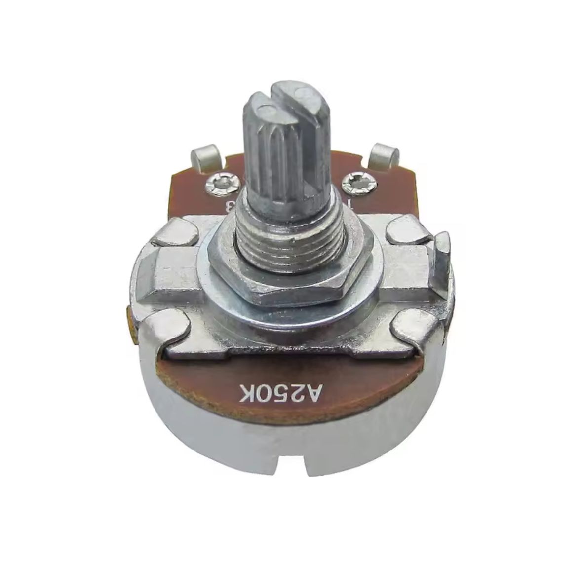 Componenti elettronici: B250 Gitarrenpotentiometer 250k Linear Potentiometer – Nuovo e nell'imballaggio originale da Luzern venduto da MusikElektronikShop 1