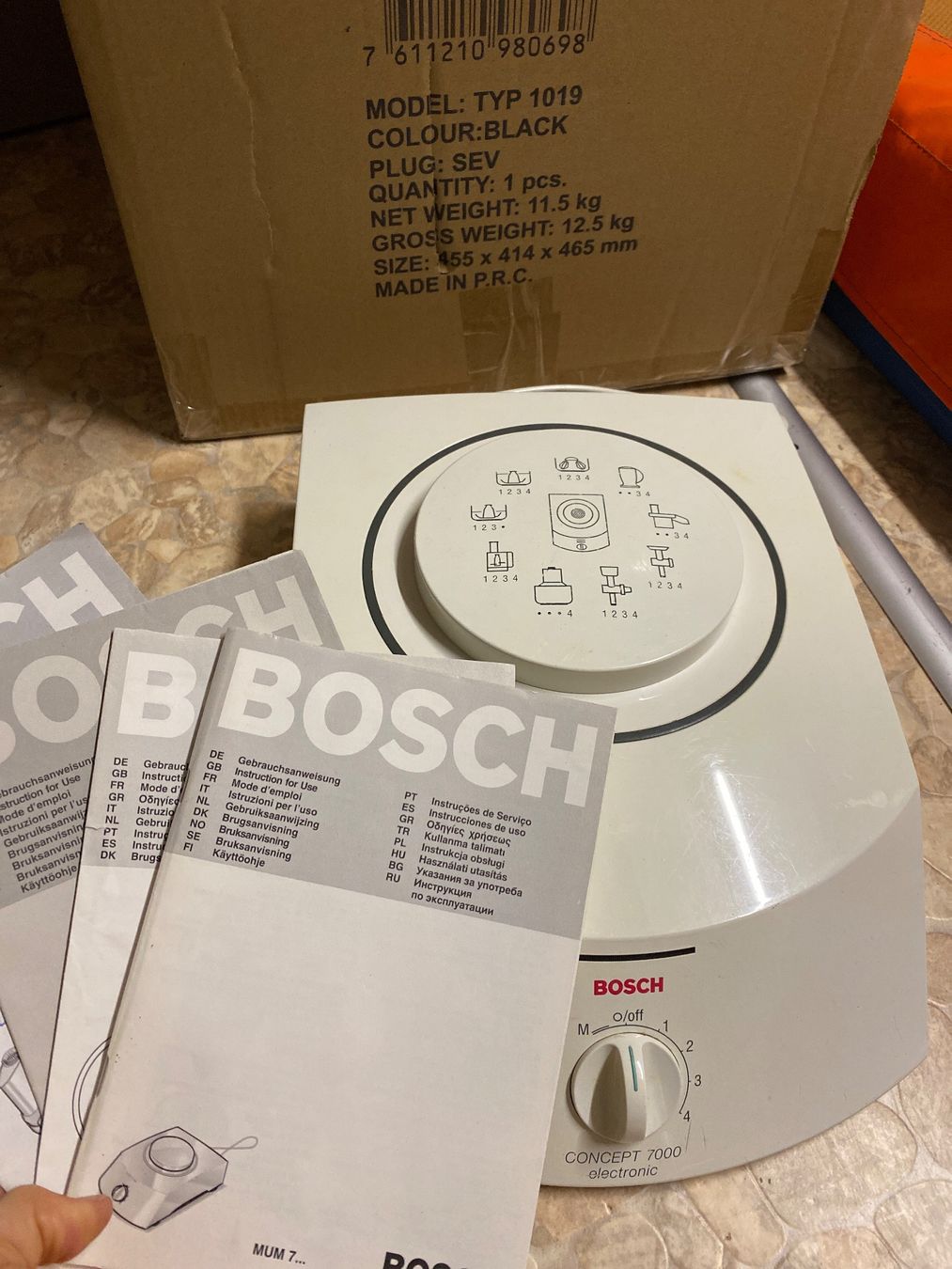 Bosch Elettrodomestici da cucina: Küchenmaschine Bosch MUM7200 – Usato da Zürich venduto da pas_j2jx 9
