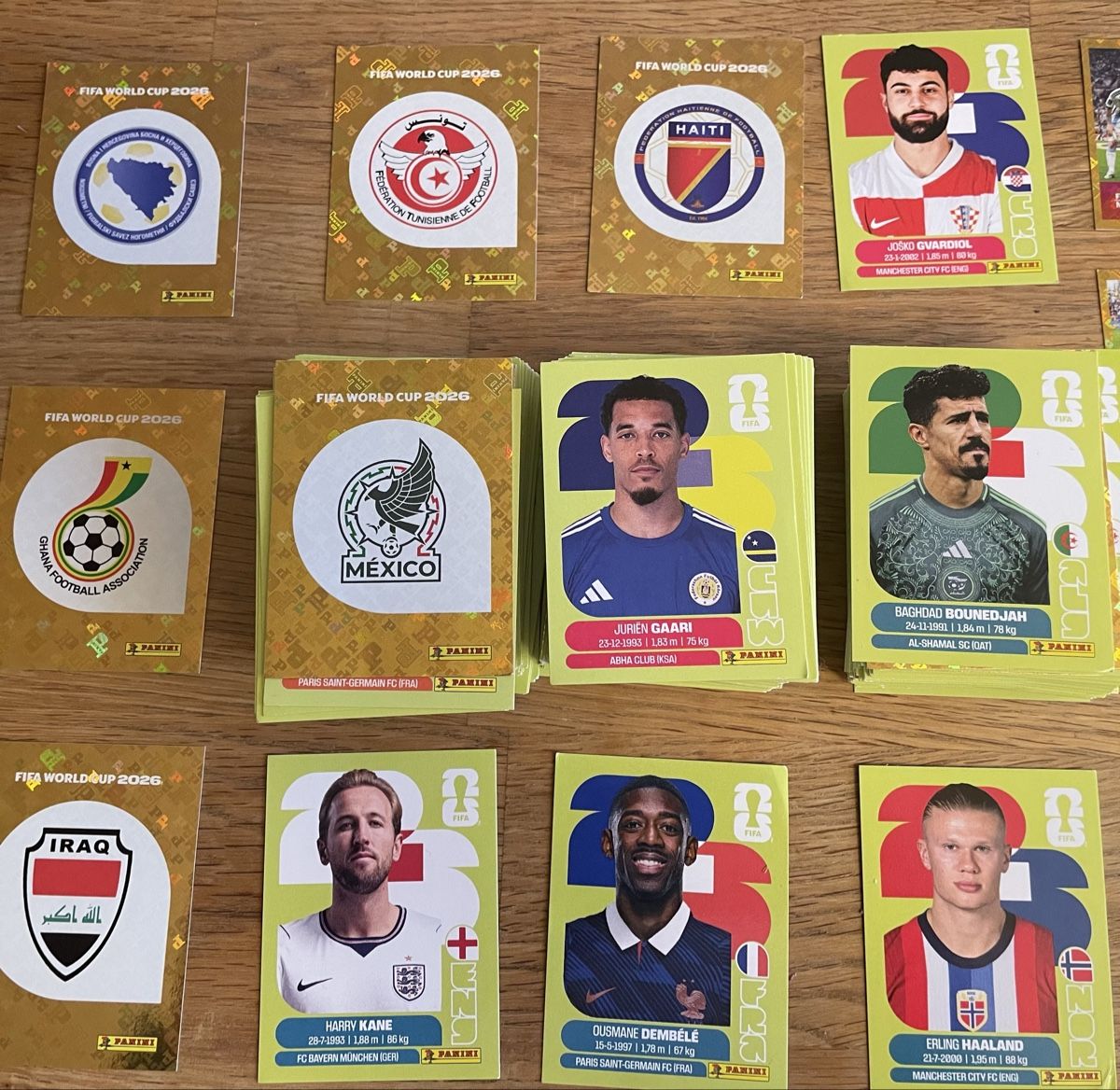 Panini Carte collezionabili: Über 350 Panini WM 2026 Bilder – Nuovo (secondo la descrizione) da Kloten venduto da guggelhopf 1