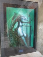 H.R. Giger Bild  im Rahmen Kunstdruck