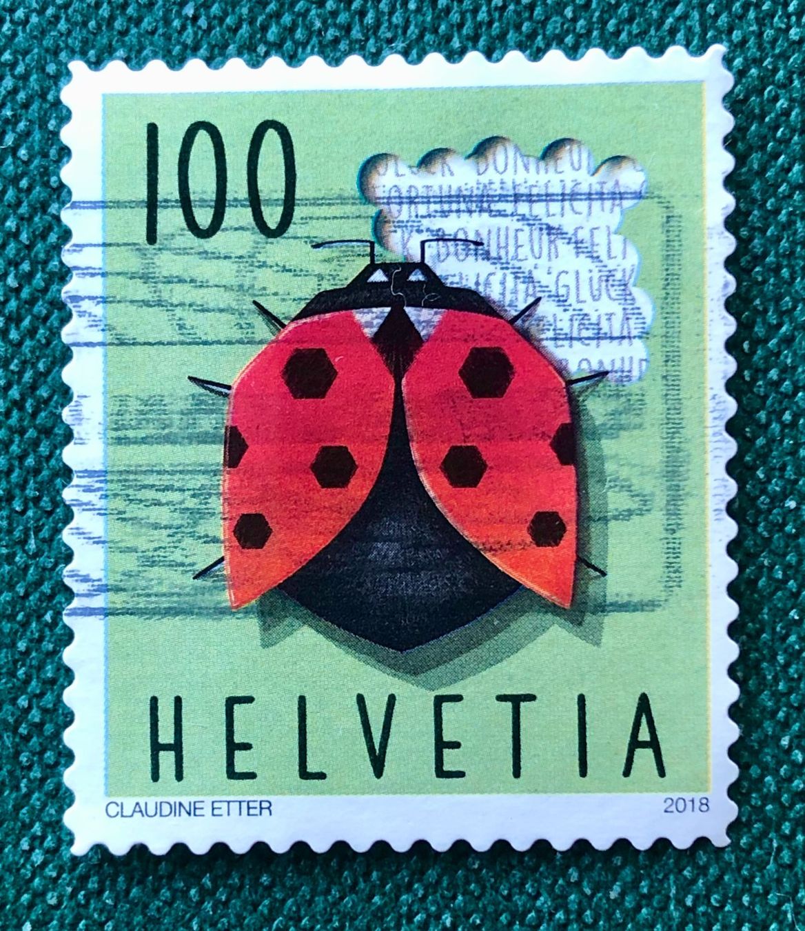 Tutti i francobolli: Grußstempel Sondermarken GESTEMPELT 2018    – Usato da Aarau venduto da Billa007