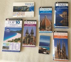 11 Maps Travel guides Various European Destinations & Turkey