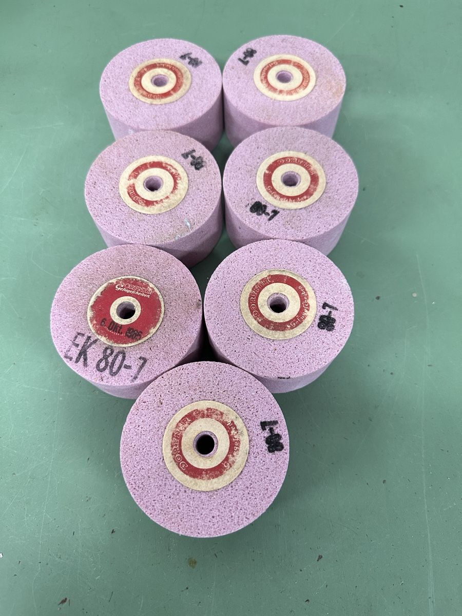 Smerigliatrici & Lucidatrici: Schleifstein 81 x 40 x 9 mm – Nuovo (secondo la descrizione) da Aarberg venduto da SNMachines