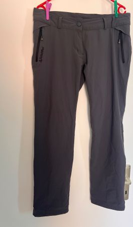 Schöffel Damen Wanderhose Grau Gr. 19 (Kurzgrösse 38 / M)
