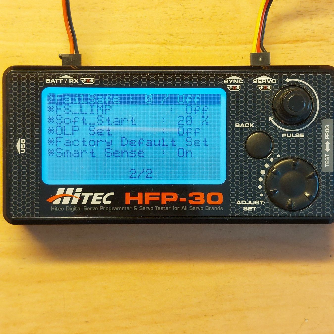 Modellismo RC: Hitec HFP-30 Programmateur de servo/Servoprogrammiergerät – Usato da Bernex venduto da boys64 2