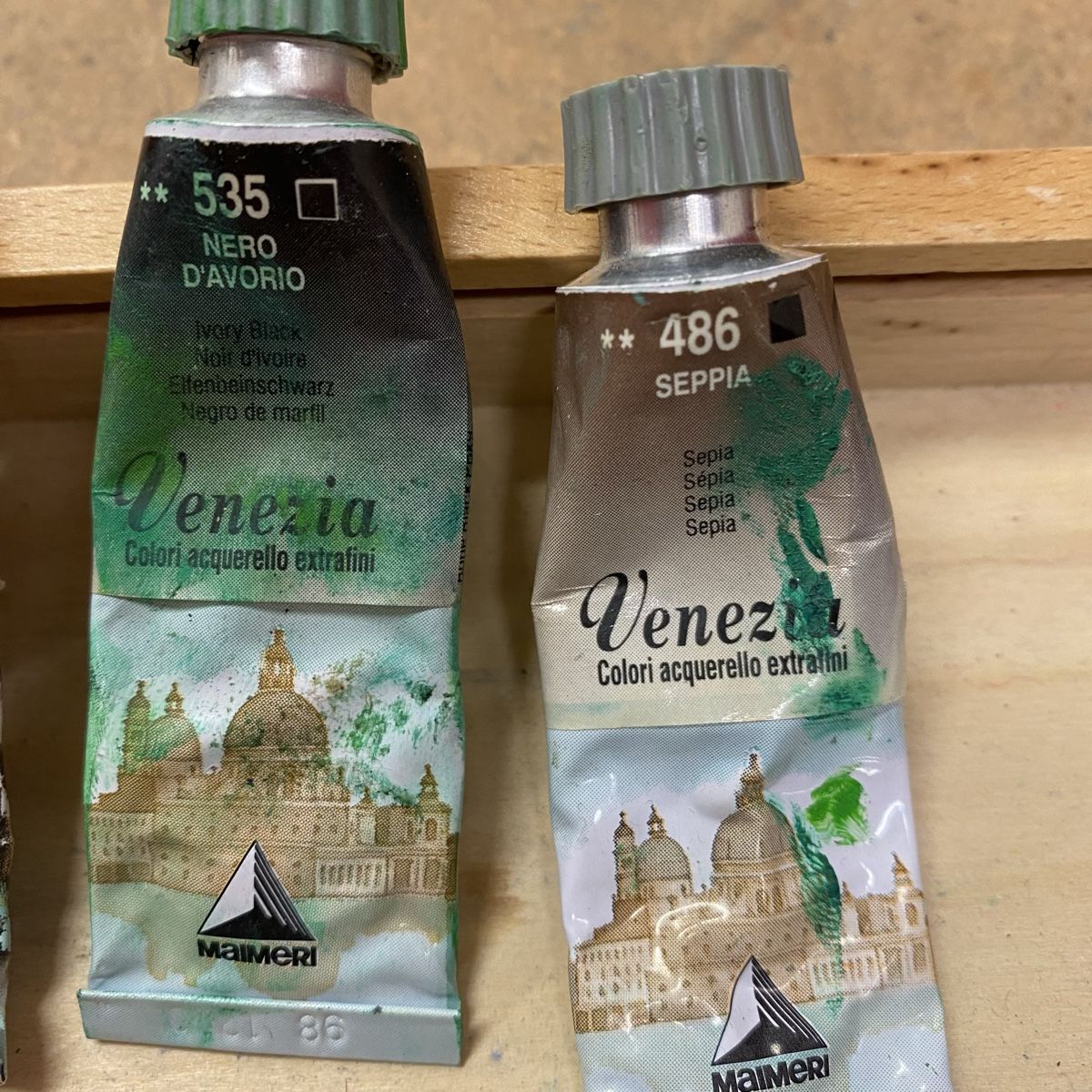 Colori: Öl- und Aquarellfarben gemischt – Usato da Binningen venduto da lebol0319 6