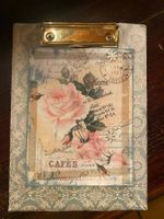 SHABBY CHIC KLEMMBRETT FÜR PAPIERE
