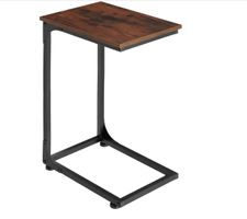 Beistelltisch Erie Industrial Holz dunkel, rustikal