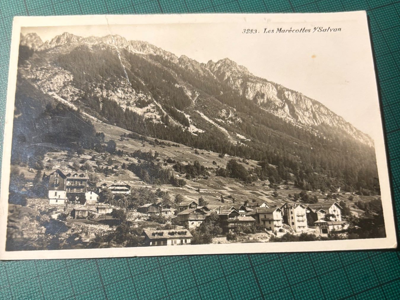 Ansichtskarten: AK Les Marécottes s/Salvan 1936. – Gebraucht aus Utzenstorf von Rose0303 1