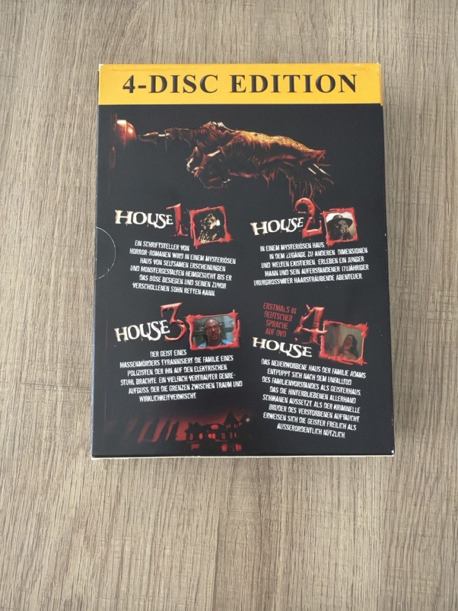 Tous les DVDs: House 1-4 Collection DVD – D'occasion à Hagendorn par masterchieff 1