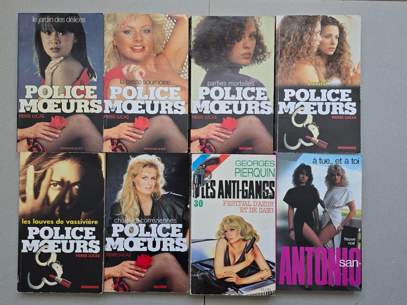 Libri: Lot de 24 romans policier – Usato da Schwyz venduto da Danyclau 2