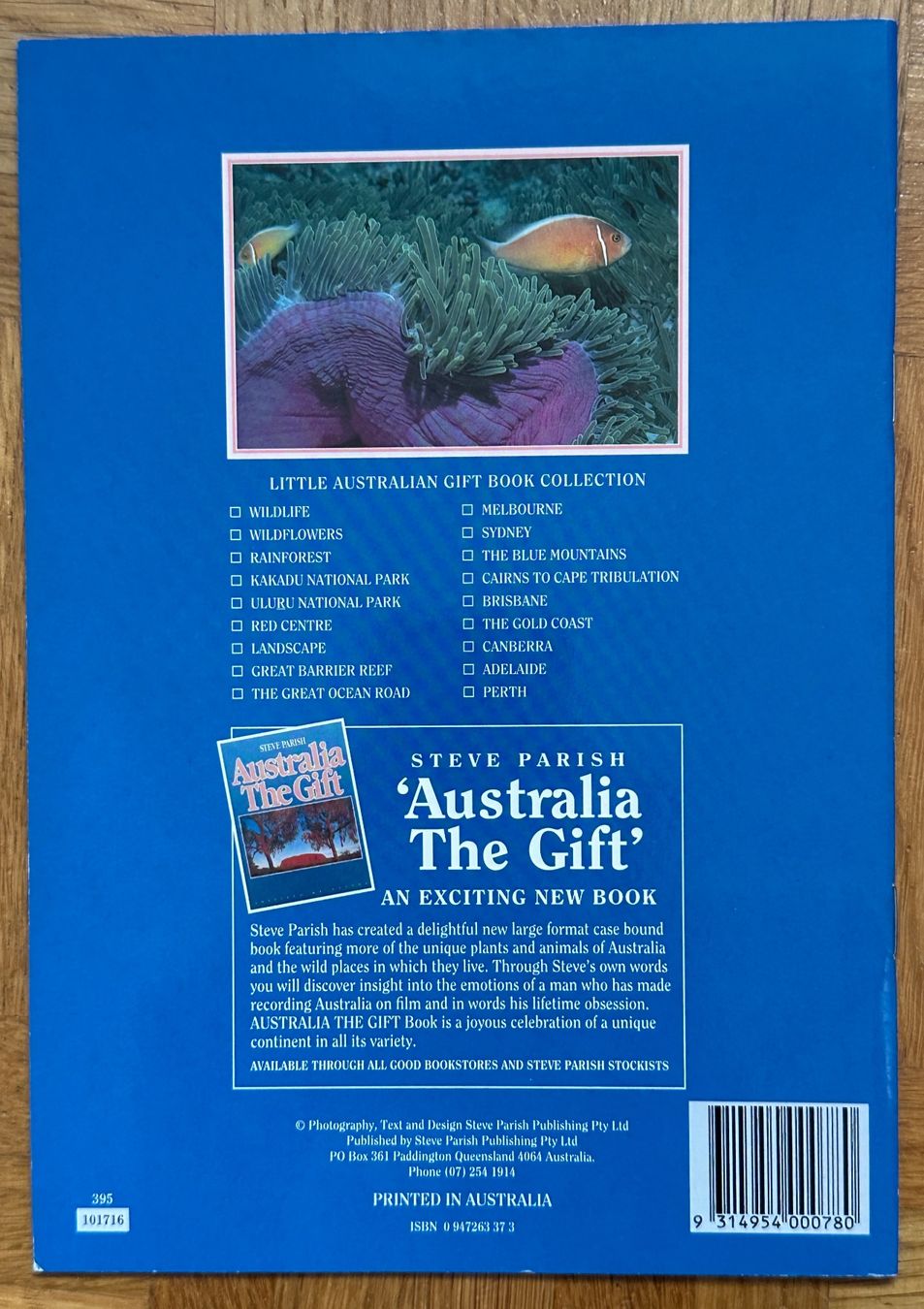 Bücher: Heft, Büchlein AUSTRALIEN, GREAT BARRIER REEF – Neu (gemäss Beschreibung) aus Reinach BL von Sdruefenacht 1