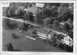 Flugaufnahme Herisau Kreuzstr. 44 Friedhof - Photo: 90x125mm
