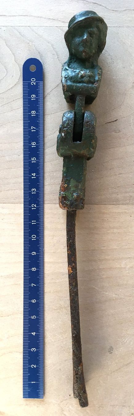 Ferramenta: Fensterladenrückhalter, antik – Usato da Füllinsdorf venduto da Bubnik