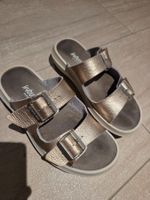 Kybun Sandalen Damen goldfarben gebraucht guter Zustand