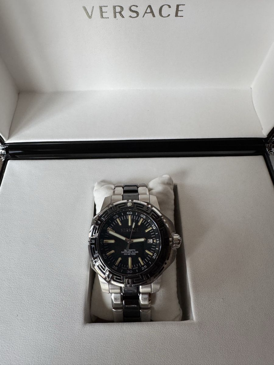 Versace Orologi: Edle rare VERSACE Diver Herrenuhr, Swiss Made, Automatic – Usato da Rünenberg venduto da Fendi02 2