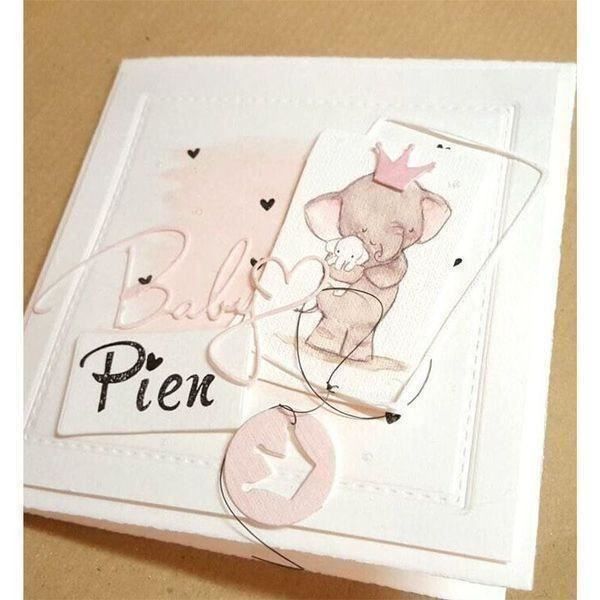 Sciablone: BABY SCHRIFTZUG STANZSCHABLONE – Nuovo e nell'imballaggio originale da Affoltern am Albis venduto da scrapbooking 2