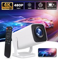 Beamer Mini 4K Projektor TV Heimkino WiFi Bluetooth