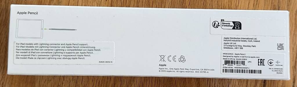 Apple Tablet PC: Apple Pencil (1. Generation)  Neu / Originalverpackt – Nuovo e nell'imballaggio originale da Gümligen venduto da Sally777 2