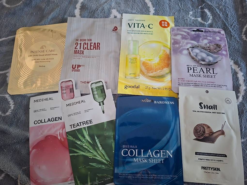 Lotti di vestiti: Set maschere dalla korea 8 pezzi – Usato da Lamone venduto da pau_7nk2