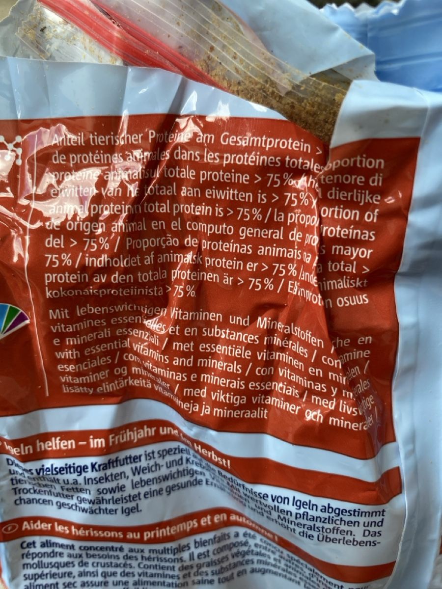 Futter: Igelfutter – Gebraucht aus Waltenschwil von Angela99 1