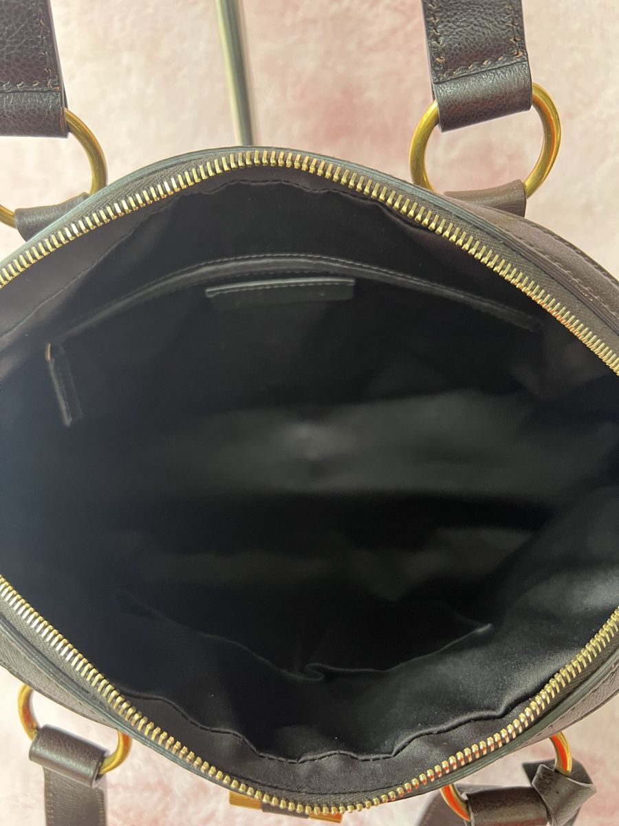 Saint Laurent Borse: Yves Saint Laurent Muse Leder-Handtasche – Usato da Zürich venduto da ClosetKTT 3