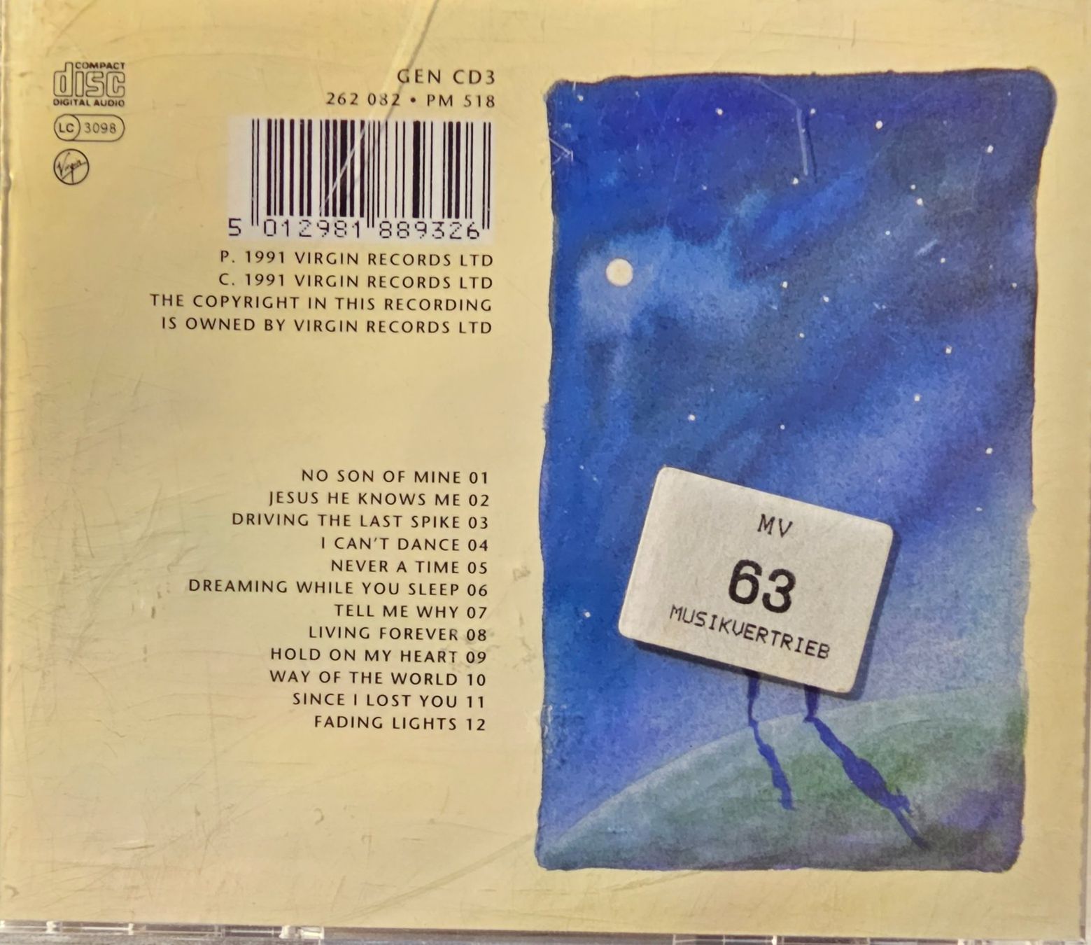 CDs: Genesis - We can't dance – Gebraucht aus Wahlen b. Laufen von Cg10 1