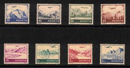 1941 Flugpost Serie F27 - F35 postfrisch **
