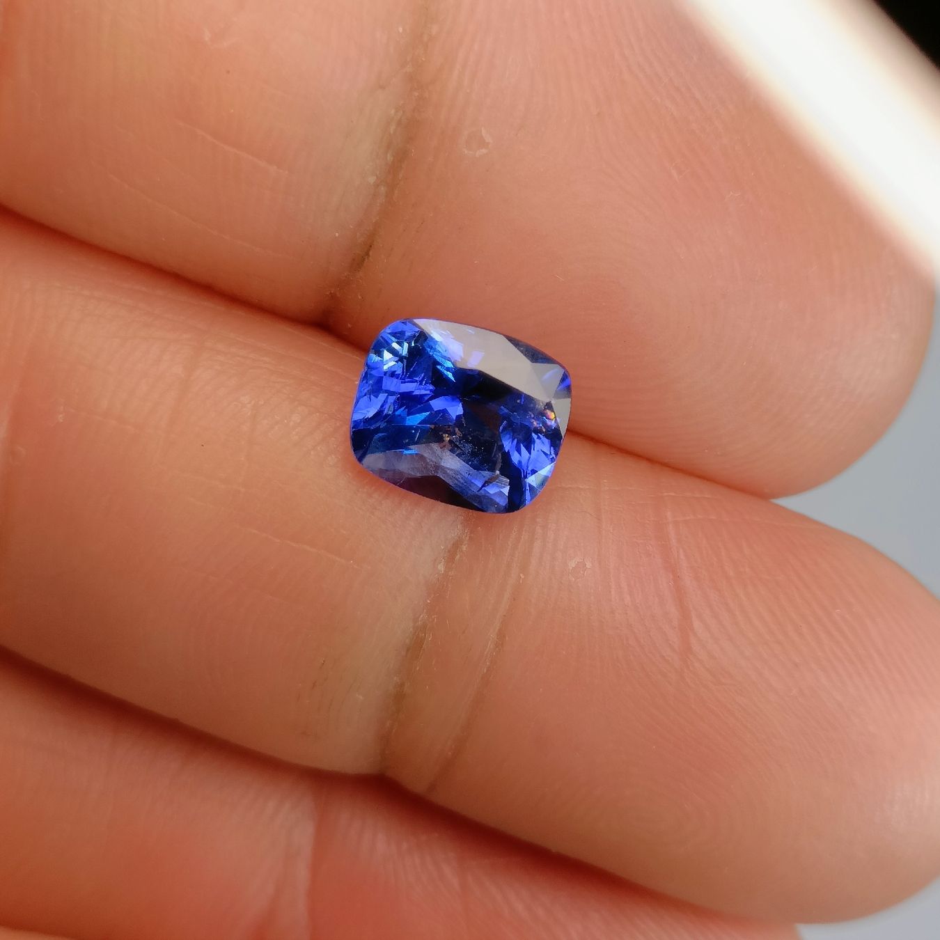 Edelsteine: 3.24 cts Cornflower blue Ceylon Saphir Edelstein  – Neu (gemäss Beschreibung) aus Zell LU von Swiss_Siam_Gem 1