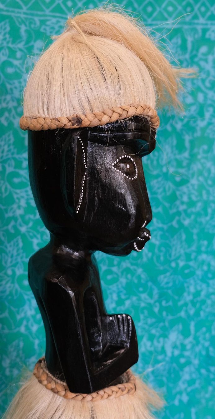 Figuren: Grosse Ethno Holz Statue Figur XXL 1 Meter – Gebraucht aus Zürich von Masala-Oase 7