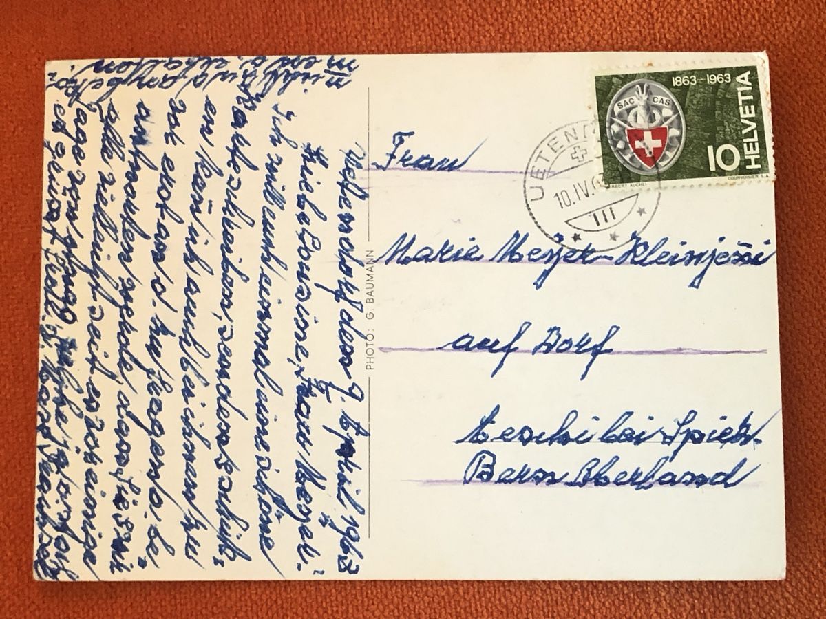 Cartoline postali: 4 uralte AK, Litho 1899, Heimiswil etc.  – Usato da Lufingen venduto da Rac0 7