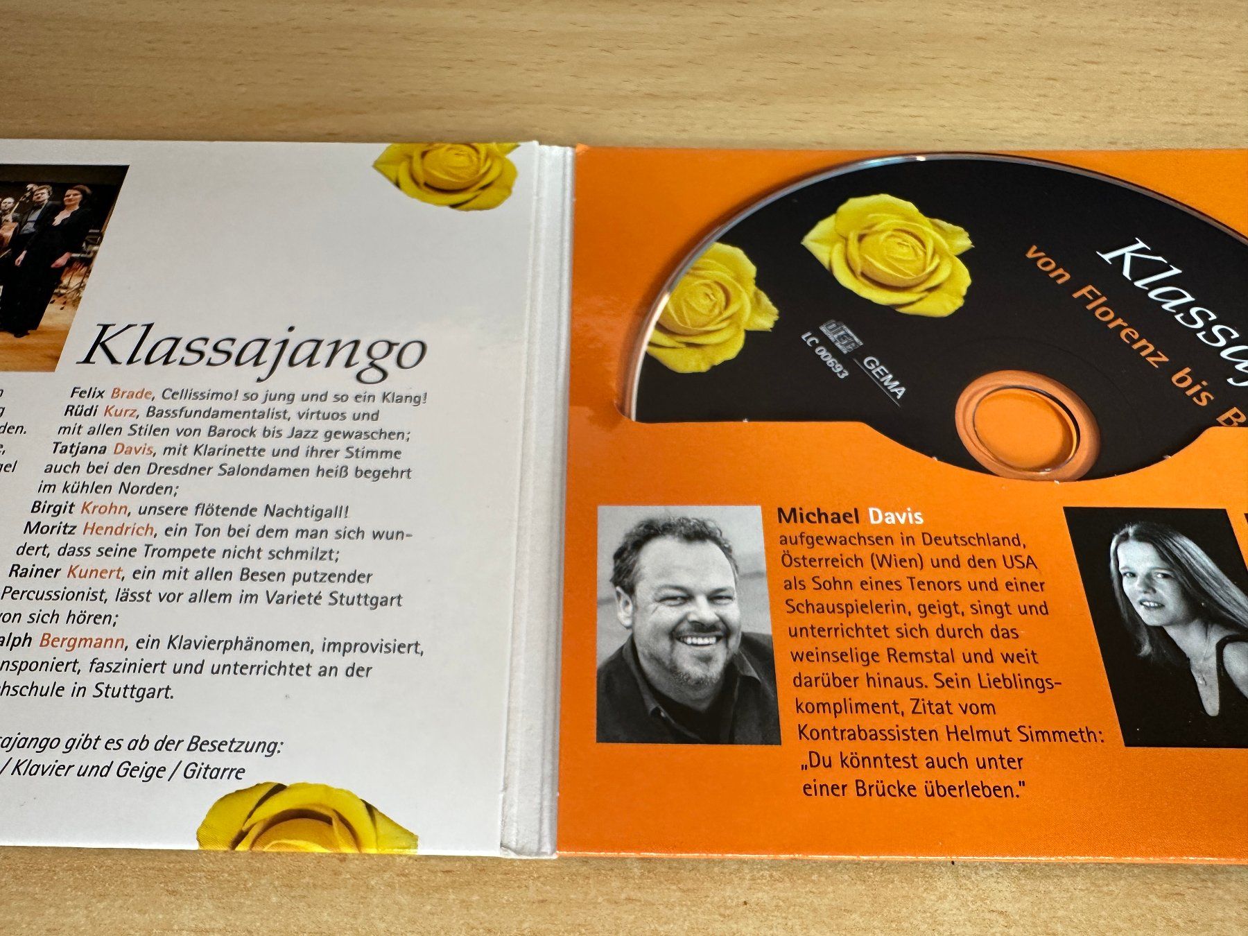 CD: Klassajango von Florenz bis Budapest – Usato da Rikon im Tösstal venduto da Alpenmutz 2