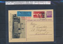 1937 "Automobilpostbüro", MUBA - Basel