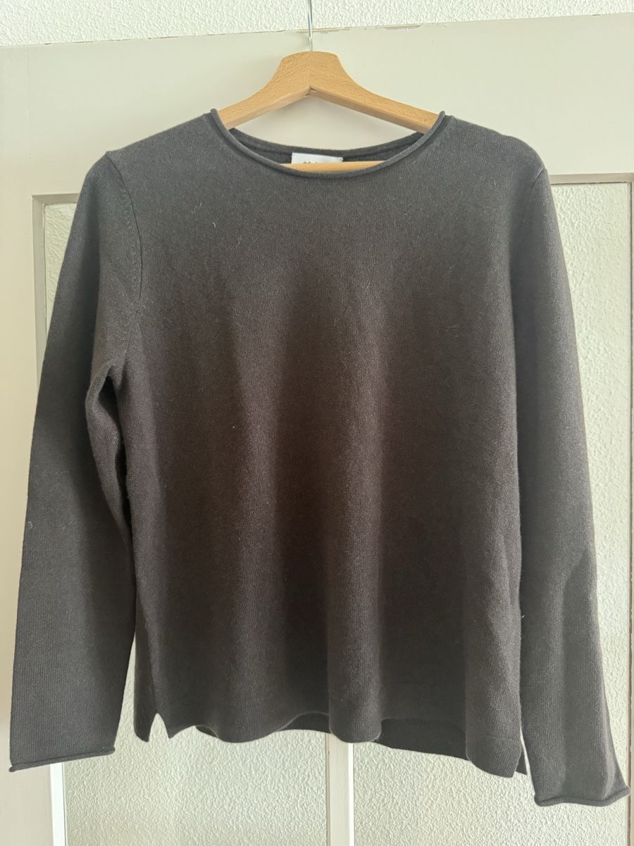 Pulls & Sweat-shirts: Darling Harbour Kaschmir Pullover, Grösse L, Dunkelbraun – Neuf avec emballage d'origine à Zürich par mio_