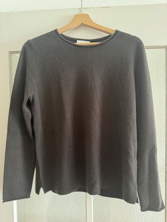 Darling Harbour Kaschmir Pullover, Grösse L, Dunkelbraun