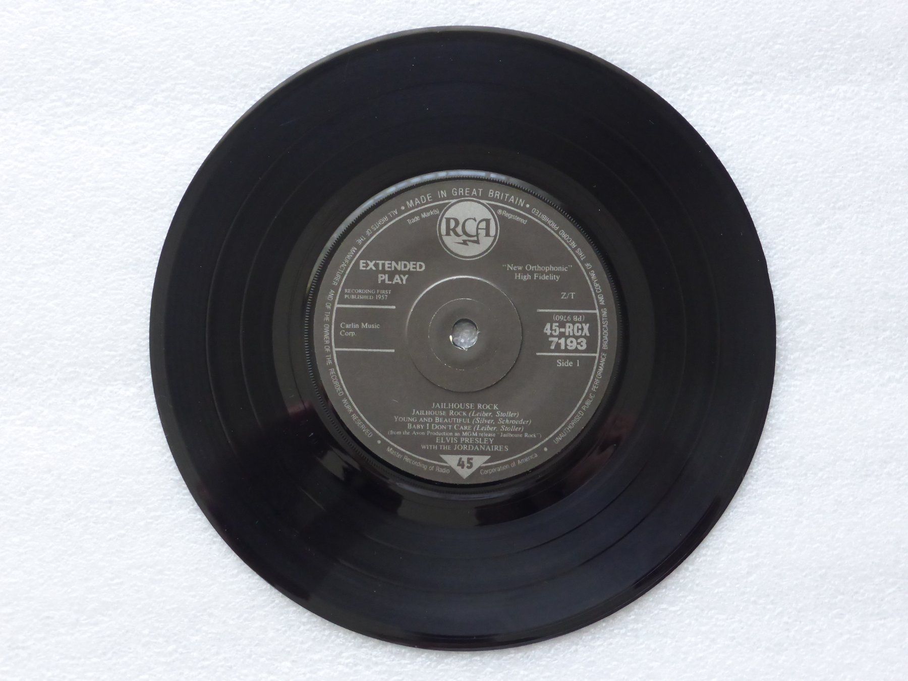 Dischi in vinile: Vinyl Single   EP  ELVIS PRESLEY – Usato da Küssnacht am Rigi venduto da Mondkinder 1