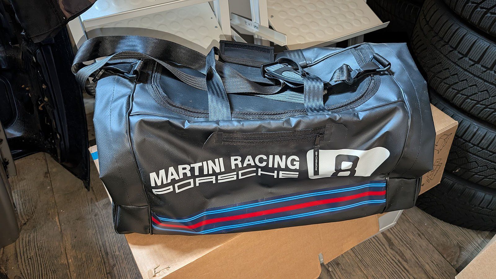 Taschen: Porsche Martini Racing Sporttasche "neu" – Neu (gemäss Beschreibung) aus Ormalingen von horch_mal