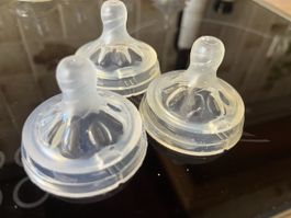 Philips Avent Natural Sauger Grösse1 3 Stk guter Zustand