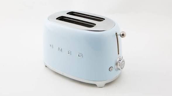 Smeg Küchengeräte: SMEG Toaster - Retro 1950s - light blue – Neu (gemäss Beschreibung) aus Baar von gwe_996p