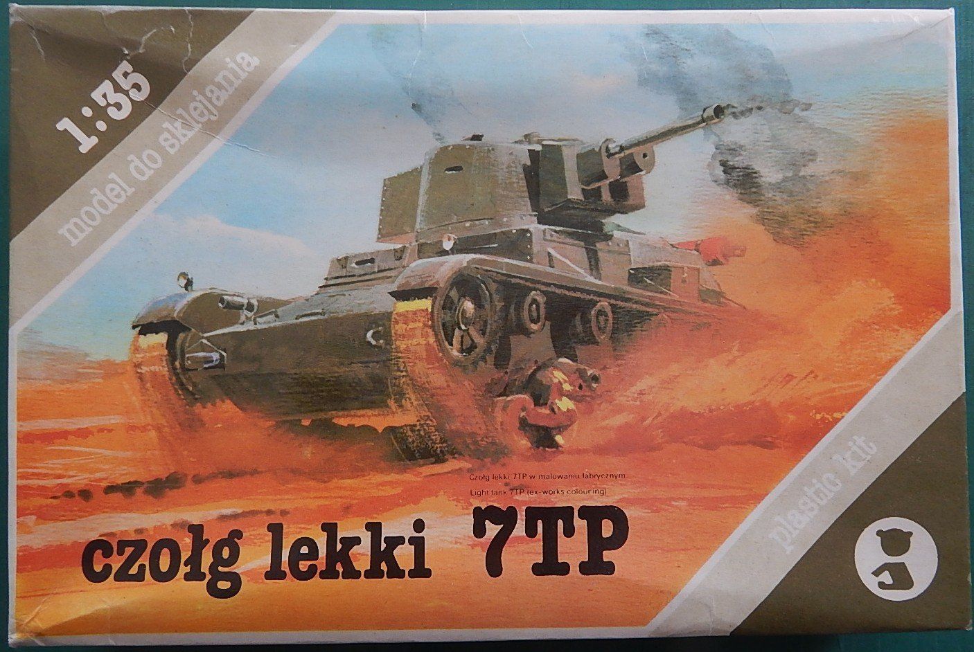 Kit di modellismo & Modellini statici: Polish light tank 7TP – Nuovo e nell'imballaggio originale da Neuchâtel venduto da PAB2000
